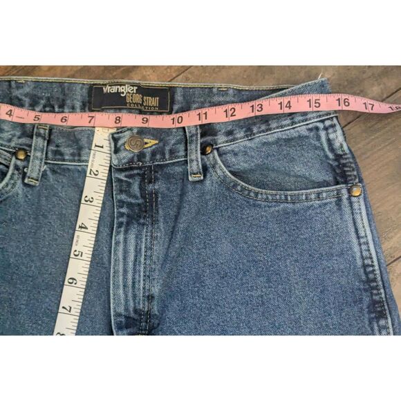 Wrangler George Strait Collection Jeans 32x36 Straight Leg Cowboy Cut - Picture 5 of 7